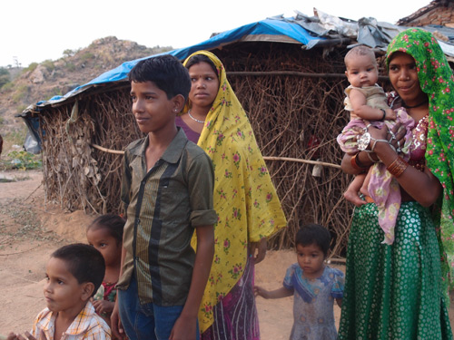 famille près de Ranakpur